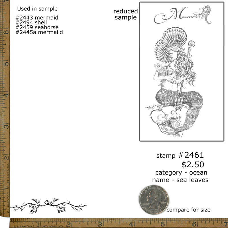 #2461 - Sea Leaves - Ocean